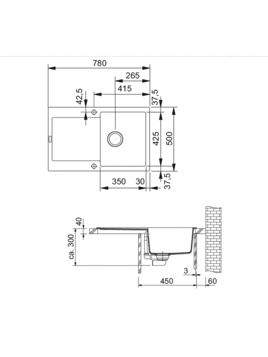 Pomivalno korito Franke MRG 611